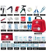 First Aid Kit For Car Travel Camping Home Sports Survival Complete Emerg... - £15.71 GBP