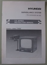Hyundai Surveillance System CS Series Instruction Manual - CS9111 &amp; CS9221  - $14.82