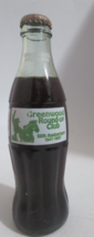 Coca-Cola Classic Greenwood Round Up Club 50TH Anniv 1997 Bottle 8 Oz Full - £2.77 GBP