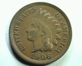 1906 S1 190/190 (S) Indian Cent Penny Choice About Uncirculated Ch. Au Nice Coin - £59.95 GBP