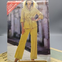 Vintage Sewing PATTERN See and Sew 3281, Butterick 1980s Misses Tunic and Pants - $7.85