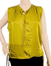 Isabel Marant Etoile Womens Casual Khaki Polyester Blouse Tunic Top L 38 - £89.61 GBP