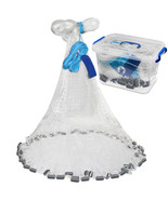 DEILAI American Fishing Cast Net, Casting Nets for Freshwater Saltwater ... - €129,11 EUR