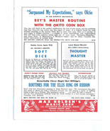 Genii The Conjurors&#39; Magazine November 1953 Vol. 18 No. 3 - €8,35 EUR