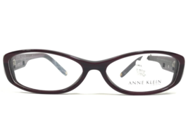 Anne Klein Eyeglasses Frames AKNY 8059 155 Purple Oval Full Rim 52-15-133 - $51.22