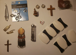 Jewelry Crafting Charms And Pieces lot - £9.67 GBP