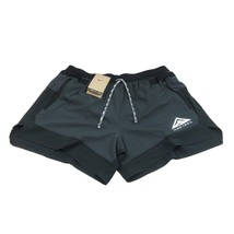 Nike Flex Stride Trail Running Shorts Mens Size Large Black Grey NEW DN4480-010 - £39.92 GBP