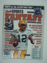 Lindy&#39;s Fantasy Football Magazine Vol 15 2015 Aaron Rodgers Cover - £10.26 GBP
