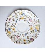 Vintage Foley Bone China EB &amp; Co. Floral Chintz Pattern 5.25&quot; Saucer Rare! - €29,43 EUR