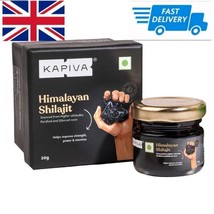 Himalyan Shilajit 100% Pure 20 Grams Lab Tested Safest &amp; Highest Potency UK New - $52.96