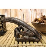 Faux Taxidermy Replica Parasaurolophus Dinosaur Head Fossil Small Skull ... - $53.29 CAD