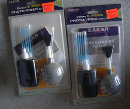 Lot of 2 Sakar Deluxe 5 Piece Photo Video Care Cleaning Kits NIP - €13,85 EUR