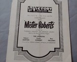 1950 Mister Roberts Victory Theater Prov RI Playbill Jack Klugman Lee Va... - $11.83