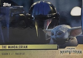 2023 Topps STAR WARS The Mandalorian  Season 3 Trailer Set - 5 card set ... - £20.44 GBP
