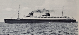 Norddeutscher Lloyd Bremen SS Bremen Steamer Postcard German Shipping Line - £27.75 GBP