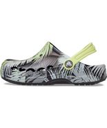 Crocs Unisex-Child Baya Graphic Clog, Tropical/Black, 4 US Toddler - $29.69