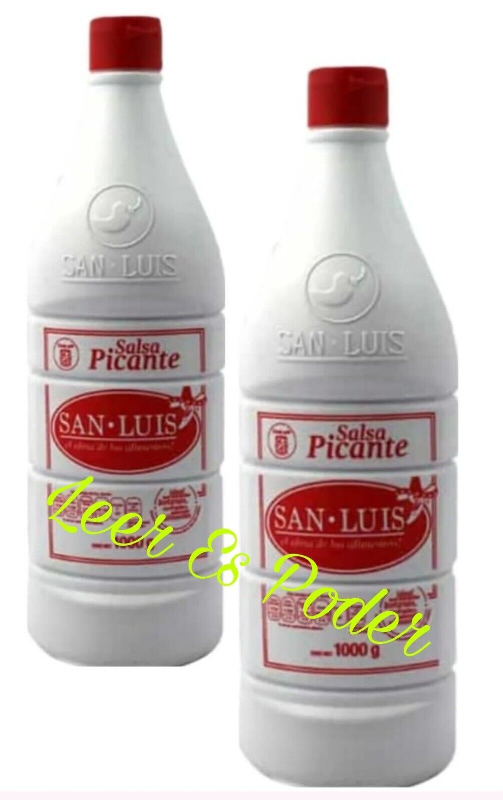 2X SAN LUIS SALSA PICANTE HOT SAUCE - 2 de 1 KILO - ENVIO PRIORIDAD GRATIS - $18.18