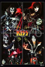 KISS Band Victor 24 x 35 &quot;Choppers&quot; Collage Custom Poster - Concert Coll... - £35.38 GBP
