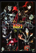 KISS Band Victor 24 x 35 &quot;Choppers&quot; Collage Custom Poster - Concert Coll... - £35.38 GBP