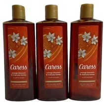 3X Caress Orange Blossom &amp; Manuka Honey Body Wash 18 Oz Each  - £37.50 GBP