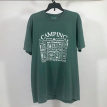 Where Life Takes You Comfort Colors Camping T-Shirt Spruce Green Unisex Medium - £19.46 GBP