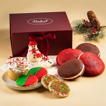 Dulcet Gift Baskets Classic Red and Green Christmas Iced Cookies and Vanilla Sug - $65.99