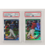 Lot Of 2 PSA 10 Gem Mint 2019 Bowman Chrome Prospects/Draft Alvarez Ademan - $246.65 CAD