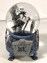 Nightmare Before Christmas Jack Skellington Musik Schneekugel Vintage To... - £98.91 GBP