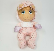 Vintage 1984 Hasbro Softies Pampers Baby Miss Piggy Stuffed Animal Plush Toy - $37.05