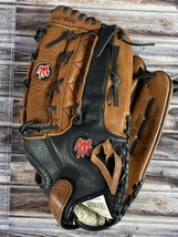 MacGregor Leather Black Brown Pre-Oiled Baseball Glove 06960 - RHT - 14&quot;... - $34.95 CAD