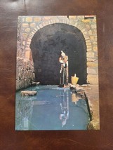Jerusalem Pool Of Siloe Postcard Color Postcard Israel Woman Water Holy ... - £6.74 GBP