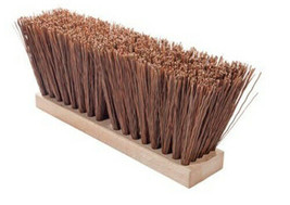 Magnolia Brush #1618 18&quot; Brown Polypropylene Street Broom Push Broom Head - $36.95