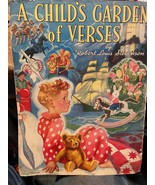 1939 A Child&#39;s Garden Of Verses By Robert Louis Stevenson Softcover w/We... - $19.13 CAD