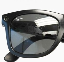 Ray-Ban Stories Wayfarer RW4004 601S87 Smart Glasses 53mm Matte Black/Dark Grey image 9