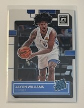 2022-23 Donruss Optic Rated Rookies Jaylin Williams Base Card #246 - NBA Thunder - £2.38 GBP