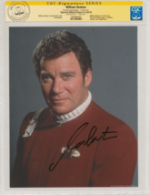William Shatner SIGNED CGC SS Star Trek Photo ~ James T Kirk ST II Wrath... - £237.10 GBP