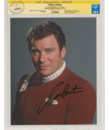 William Shatner SIGNED CGC SS Star Trek Photo ~ James T Kirk ST II Wrath... - £234.64 GBP