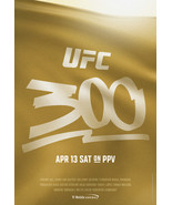 UFC 300 Pereira VS Hill Poster MMA Fight Card Event Art Print 11x17 - 32... - £9.57 GBP+