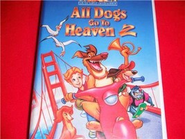 All Dogs Go to Heaven 2 Two VHS Tape 1996 Clam Shell Case - £7.04 GBP