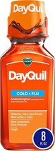 Vicks DayQuil Cold &amp; Flu Relief Liquid 8 fl oz (OLD) - £14.51 GBP