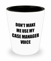 Case Manager Shot Glass Coworker Gift Idea Funny Gag For Job Liquor Lover Alcoho - £10.26 GBP