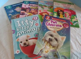 6 Books Lot I Can Read/Step Into Reading -palace pets-strawberry shortcake - £9.71 GBP