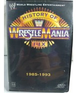 WWE - The History of WrestleMania I-IX, 1985-1993 - £4.68 GBP