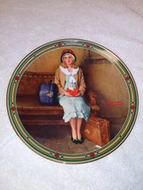 A Young Girl&#39;s Dream  Edwin M Knowles by Norman Rockwell 1985 Plate - £13.30 GBP