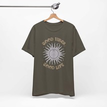 Good Vibes Good Life Tee, Unisex Summer Vibe Shirt, Positive Energy Apparel - $28.49+