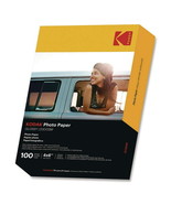 KODAK Photo Paper Gloss 4 x 6, 100 count 44lb-166 g/m2 I(41180) - $29.16 CAD