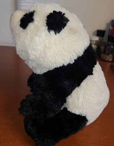 Wild Republic Panda Bear Plush 10 inch Black/White K & M Stuffed Animal Toy. Item image 5