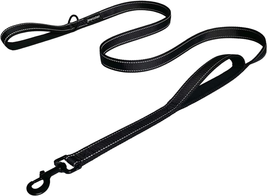 Heavy Duty Dog Leash - 2 Handles by Padded Traffic Handle for Extra Control, 6Fo - £9.33 GBP