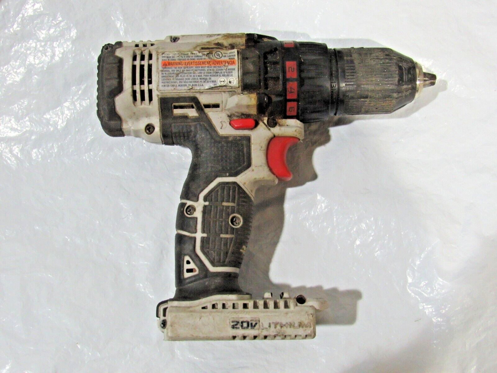 Porter Cable PCC601 1/2" Drill Driver (Tool only) Untested - $49.99