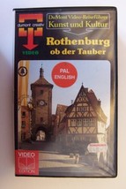 Rothenburg ob der Tauber VHS PAL Tape Dumont Reiseführer Bayern neuwer RARE - £31.15 GBP